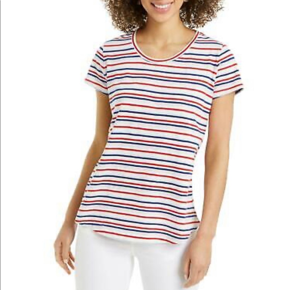 Style&co stripped tee